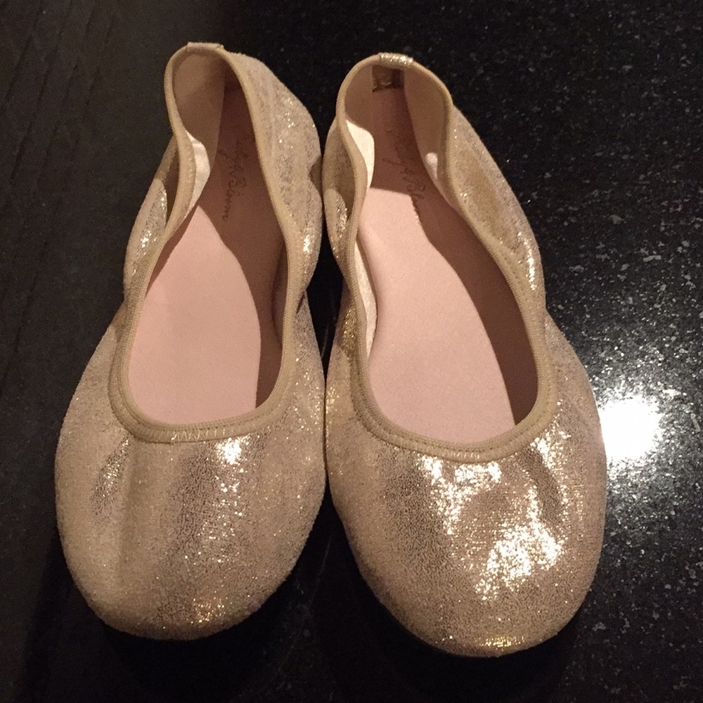 Ruby and bloom Josie gold flats